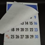 月表カレンダ－